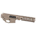 AT3 Tactical AT-15 Quad Rail Builder Set - Upper, Lower, and Handguard - 9 Inch - Flat Dark Earth