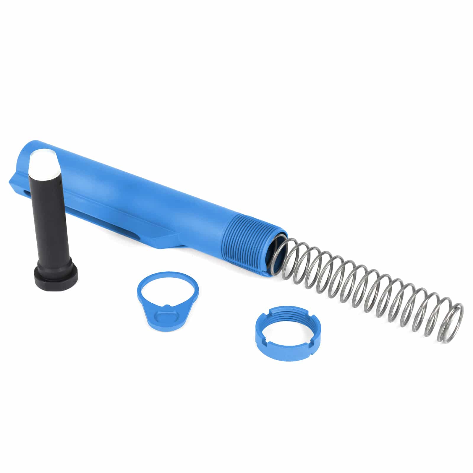 Unknown AT3(TM) Mil Spec Buffer Tube Kit For AR-15 - 9 Colors Available - Blue (Color: Blue)
