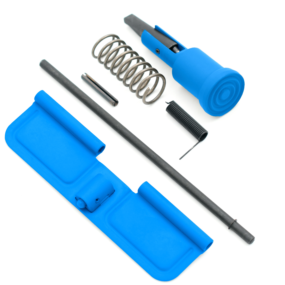 Unknown AT3 Tactical(TM) Complete AR-15 Upper Parts Kit - Forward Assist & Dust Cover - Blue (Color: Blue)