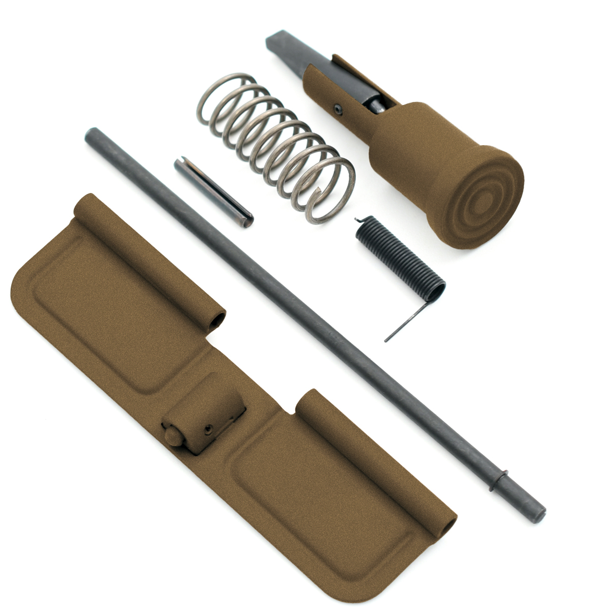 Unknown AT3 Tactical(TM) Complete AR-15 Upper Parts Kit - Forward Assist & Dust Cover - Burnt Bronze (Color: Burnt Bronze)