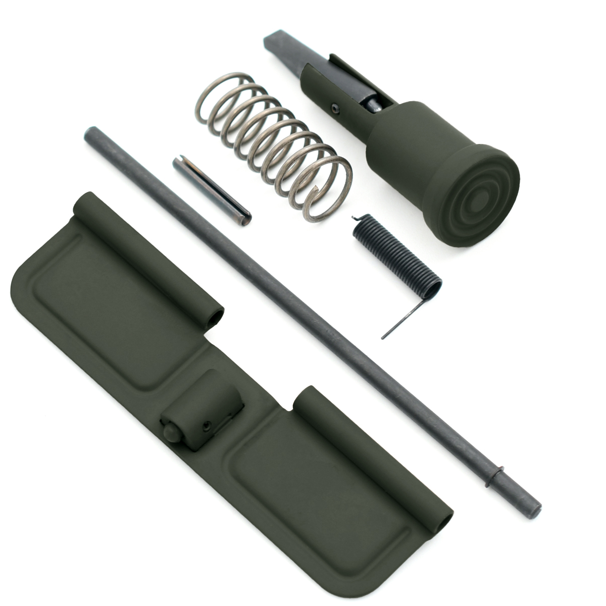 Unknown AT3 Tactical(TM) Complete AR-15 Upper Parts Kit - Forward Assist & Dust Cover - OD Green (Color: OD Green)