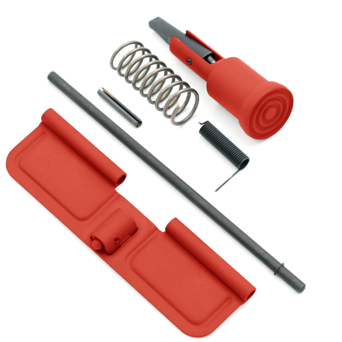 Unknown AT3 Tactical(TM) Complete AR-15 Upper Parts Kit - Forward Assist & Dust Cover - Red (Color: Red)