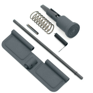 AT3 Tactical Cerakote Dust Cover and Forward Assist - Tungsten