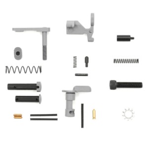 AT3 Tactical Cerakote Pro-Builder AR-15 Lower Parts Kit - Titanium