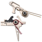 AT3 Tactical Flat Face 2 Stage Nickel Boron Trigger - 4.5 Pound Pull