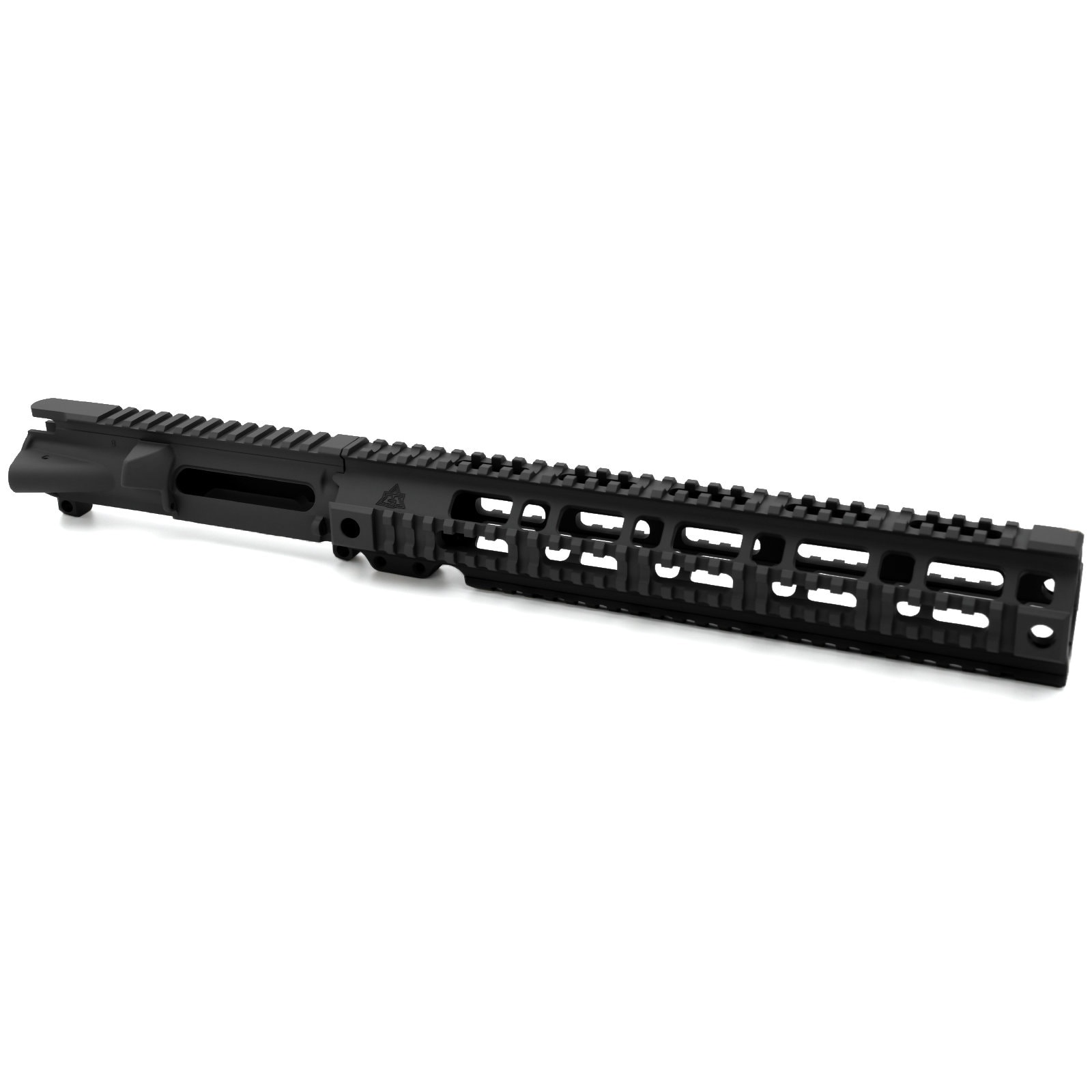 Unknown AT3(TM) Forged AR-15 Upper Receiver and Pro Quad Rail Combo - Black, 12.5 inch (Color: Black, Length: 12.5 inch)