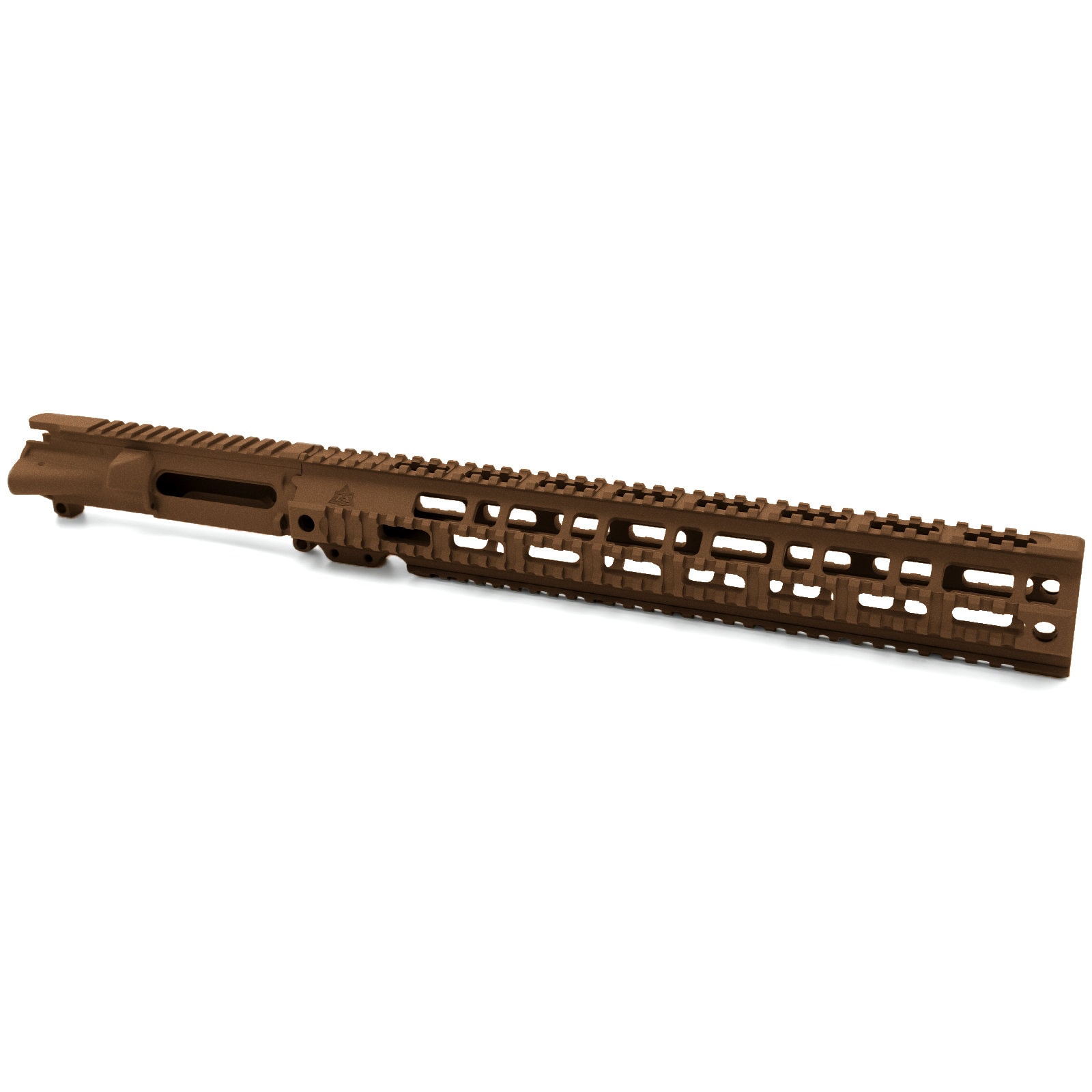 Unknown AT3(TM) Forged AR-15 Upper Receiver and Pro Quad Rail Combo - Burnt Bronze, 15 Inch (Color: Burnt Bronze, Length: 15 Inch)