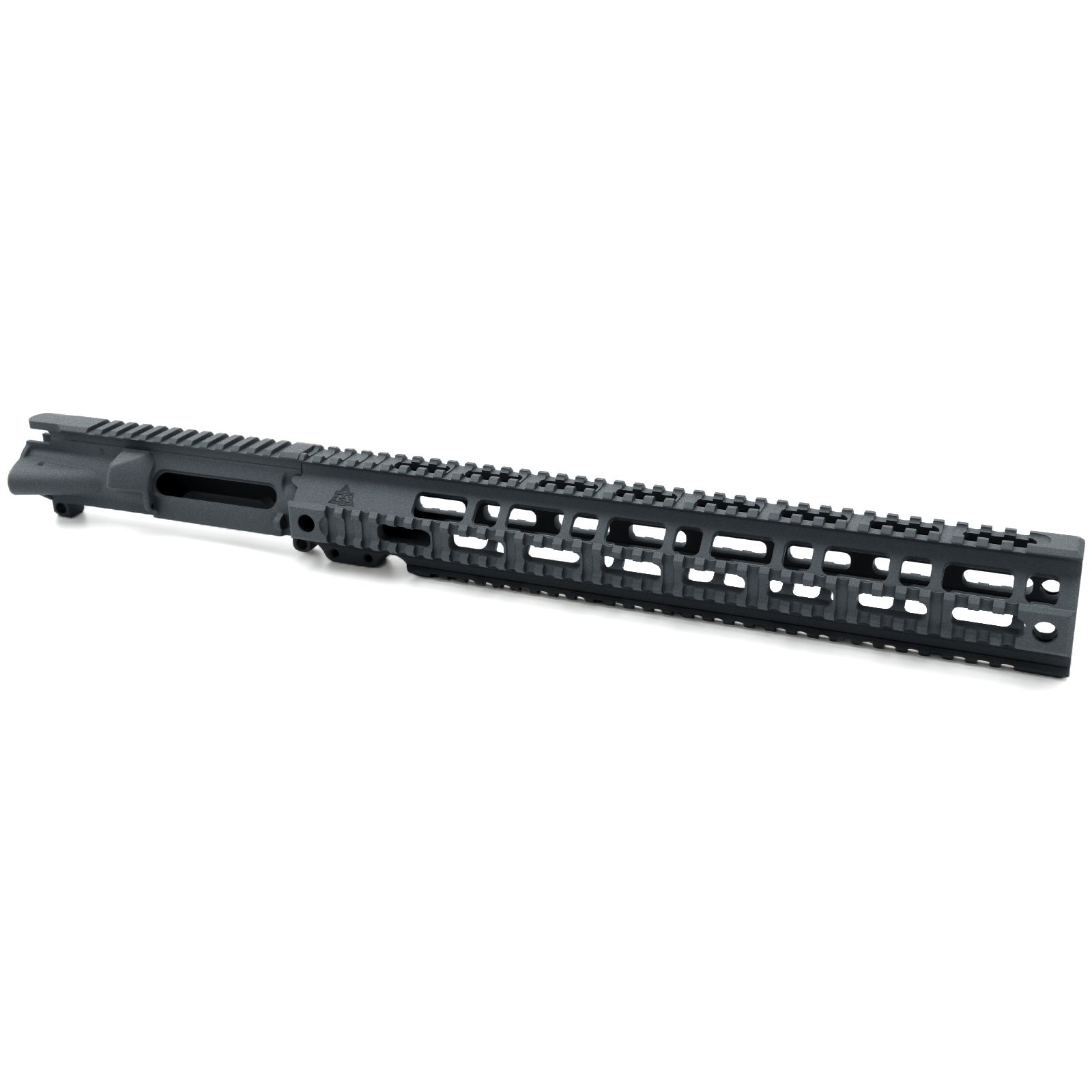 Unknown AT3(TM) Forged AR-15 Upper Receiver and Pro Quad Rail Combo - Tungsten, 15 Inch (Color: Tungsten, Length: 15 Inch)