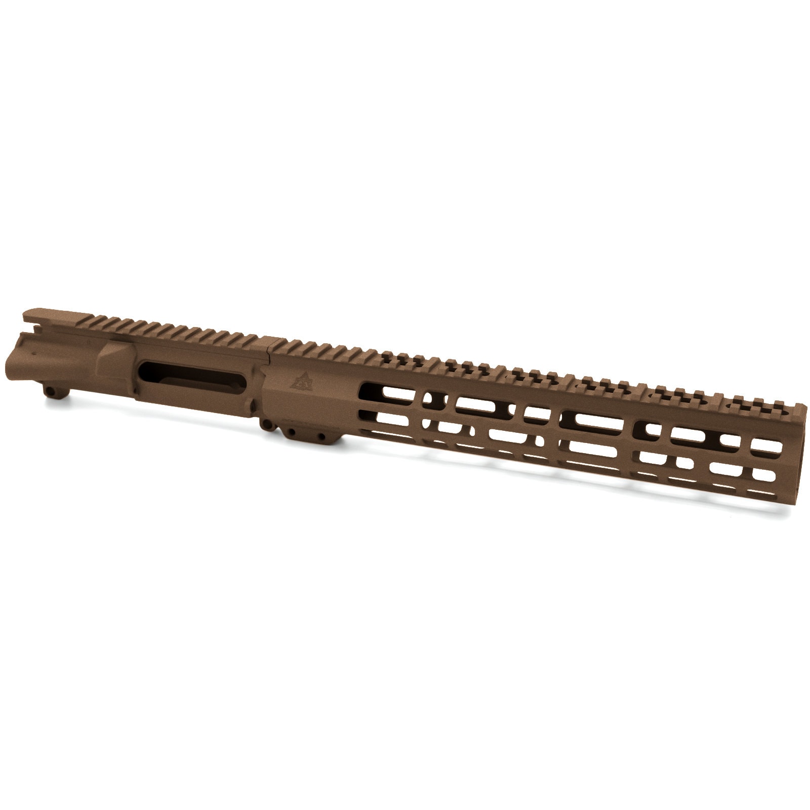 Unknown AT3(TM) Forged Upper Receiver and SPEAR Handguard Combo - Burnt Bronze, 12 Inch (Color: Burnt Bronze, Length: 12 Inch)