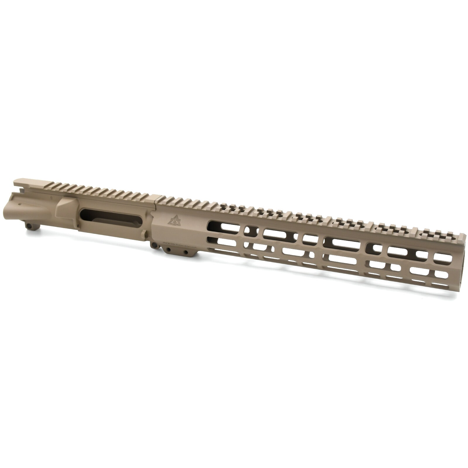 Unknown AT3(TM) Forged Upper Receiver and SPEAR Handguard Combo - Flat Dark Earth, 12 Inch (Color: Flat Dark Earth, Length: 12 Inch)