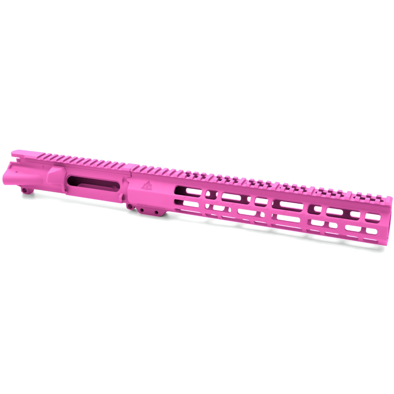 Unknown AT3(TM) Forged Upper Receiver and SPEAR Handguard Combo - Pink, 12 Inch (Color: Pink, Length: 12 Inch)
