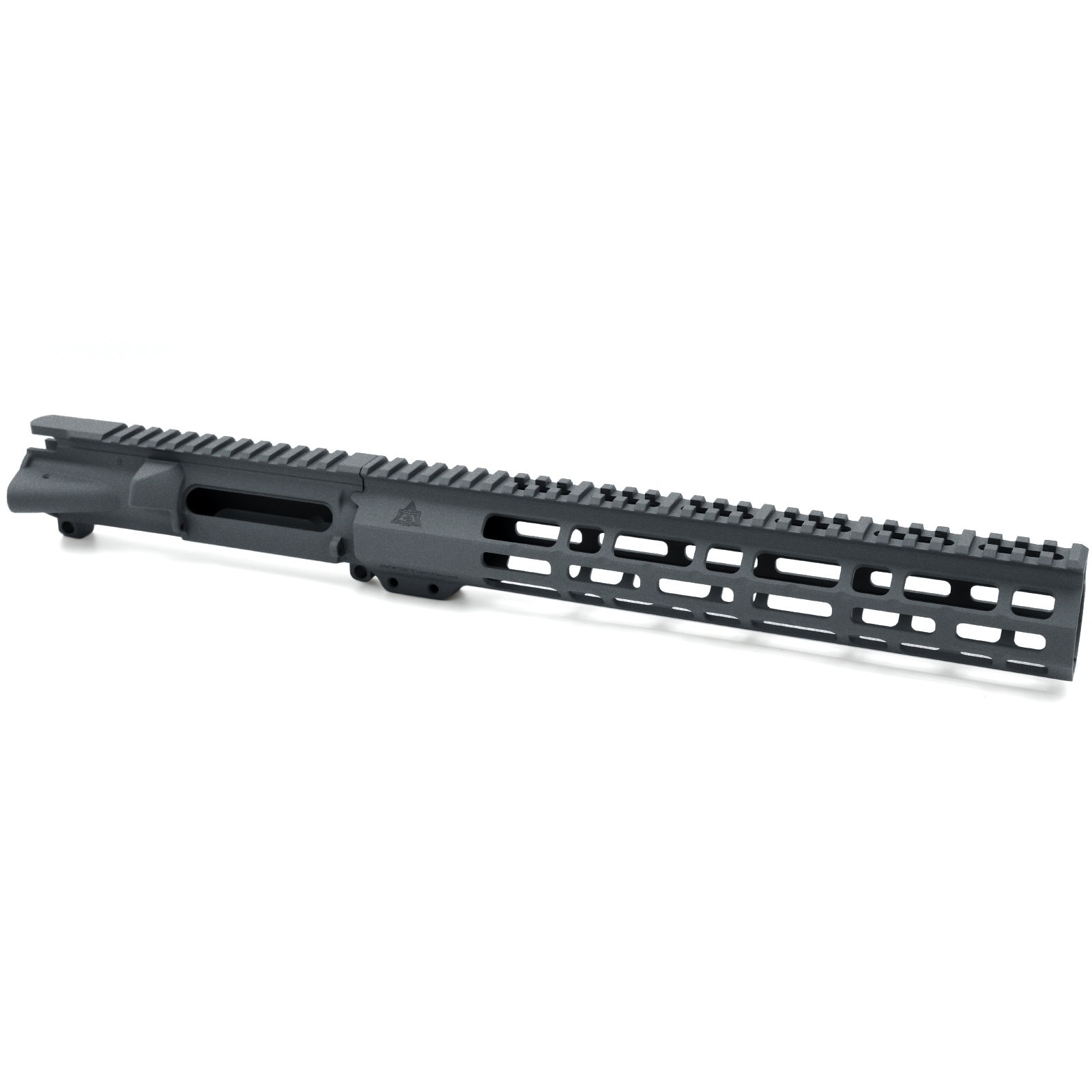 Unknown AT3(TM) Forged Upper Receiver and SPEAR Handguard Combo - Tungsten, 12 Inch (Color: Tungsten, Length: 12 Inch)