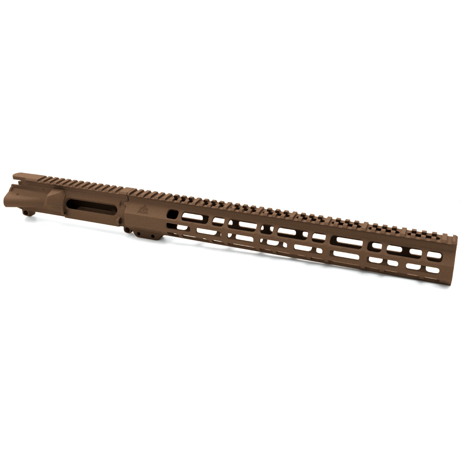 Unknown AT3(TM) Forged Upper Receiver and SPEAR Handguard Combo - Burnt Bronze, 15 Inch (Color: Burnt Bronze, Length: 15 Inch)