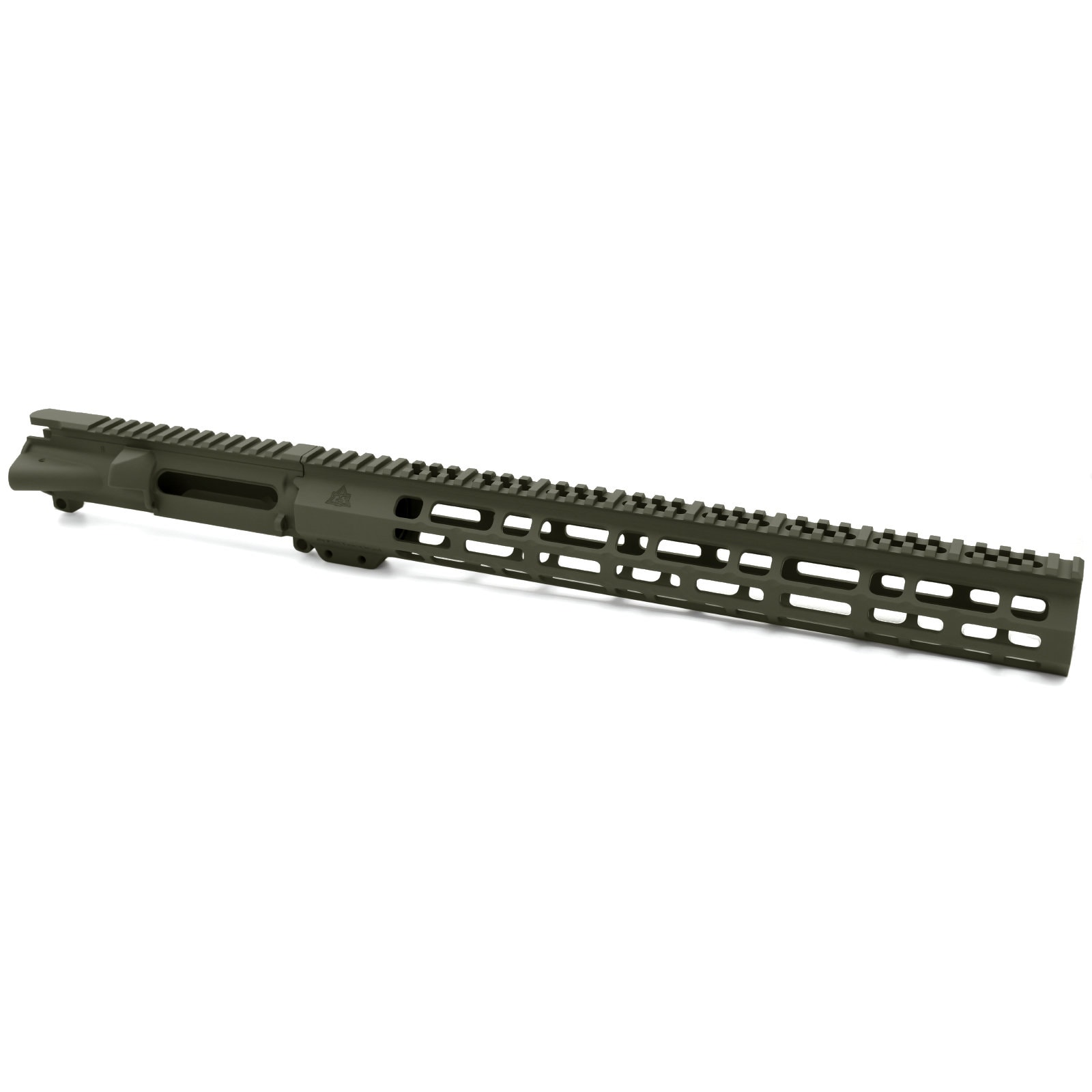 Unknown AT3(TM) Forged Upper Receiver and SPEAR Handguard Combo - OD Green, 15 Inch (Color: OD Green, Length: 15 Inch)