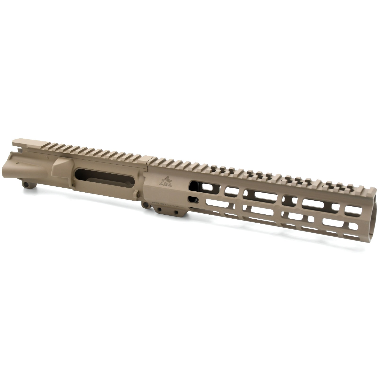 Unknown AT3(TM) Forged Upper Receiver and SPEAR Handguard Combo - Flat Dark Earth, 9 Inch (Color: Flat Dark Earth, Length: 9 Inch)