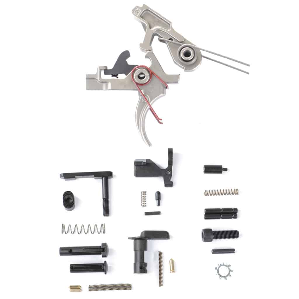 AT3 Tactical Lower Parts Kit With 2 Stage Nickel Boron Trigger