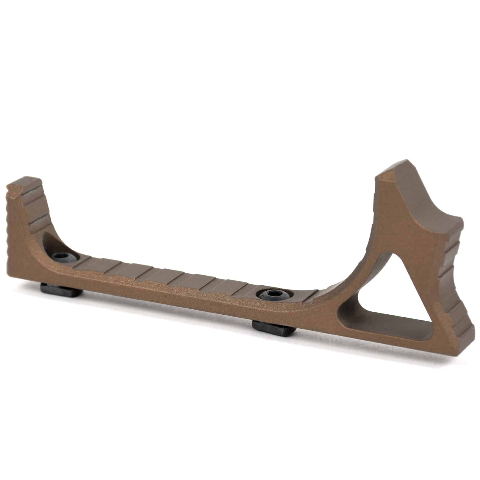 Unknown AT3 Tactical Angled Grip - M-LOK - Available in 9 Colors - Burnt Bronze (Color: Burnt Bronze)