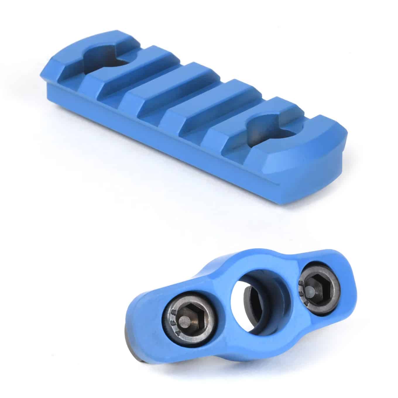 Unknown AT3(TM) M-LOK Rail Section and QD Sling Mount Combo - Blue (Color: Blue)