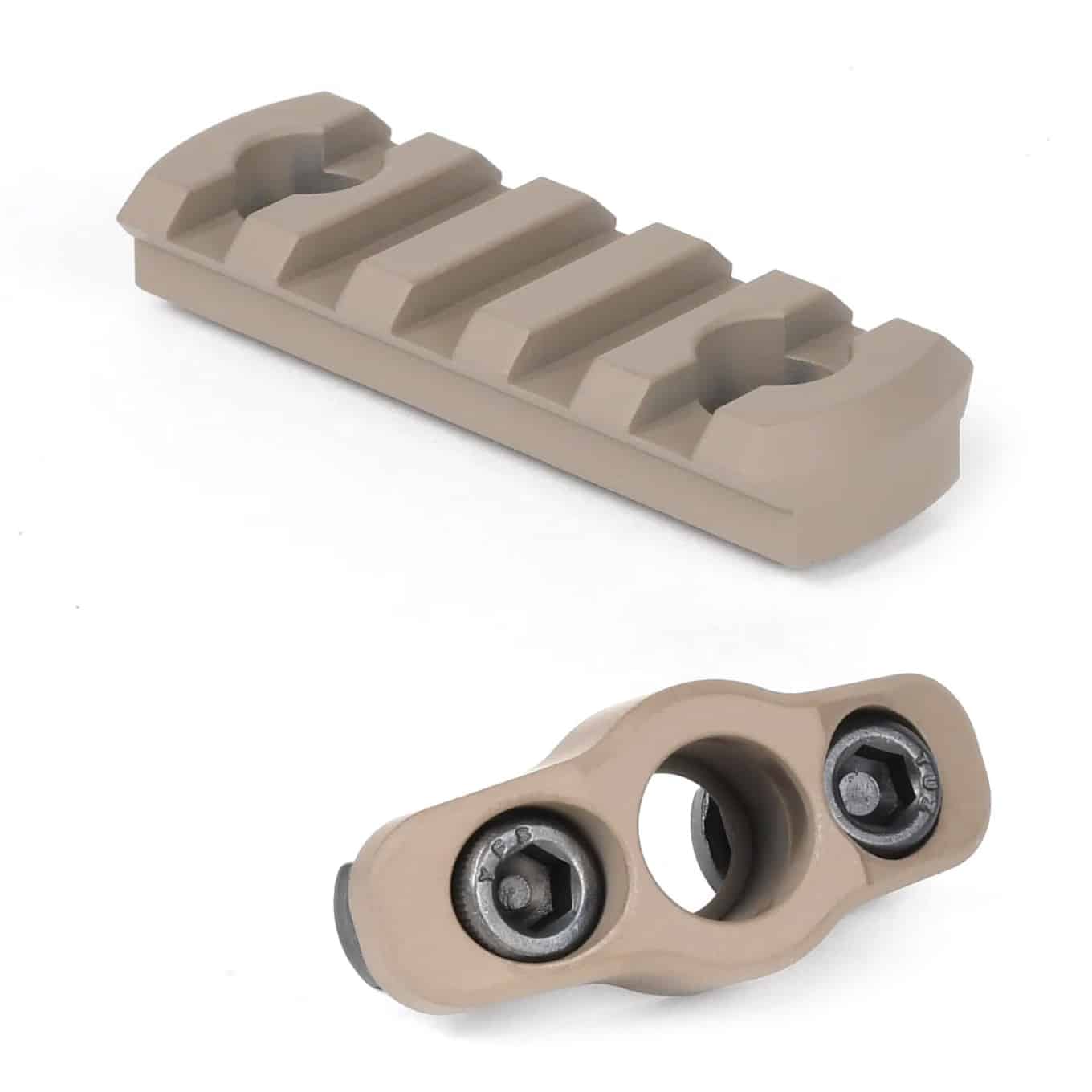 Unknown AT3(TM) M-LOK Rail Section and QD Sling Mount Combo - Flat Dark Earth (Color: Flat Dark Earth)