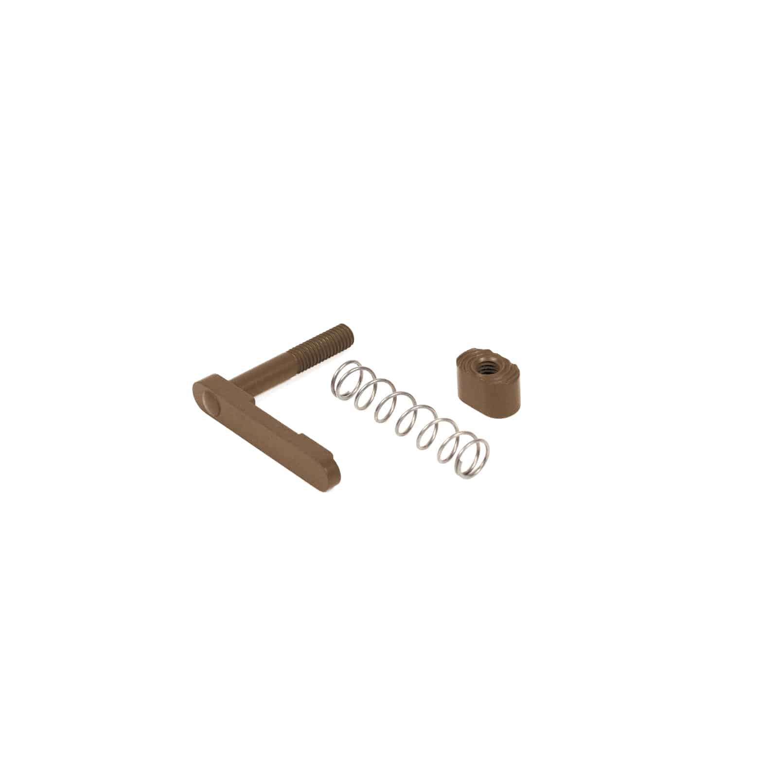 Unknown AT3 Tactical AR-15 Magazine Catch and Button Assembly - Burnt Bronze (Color: Burnt Bronze)