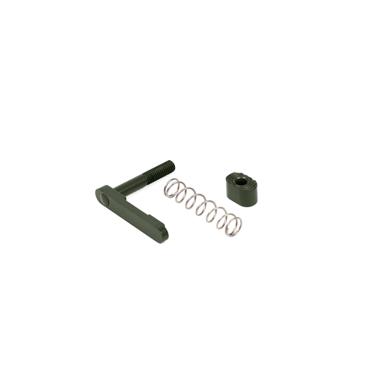 Unknown AT3 Tactical AR-15 Magazine Catch and Button Assembly - OD Green (Color: OD Green)