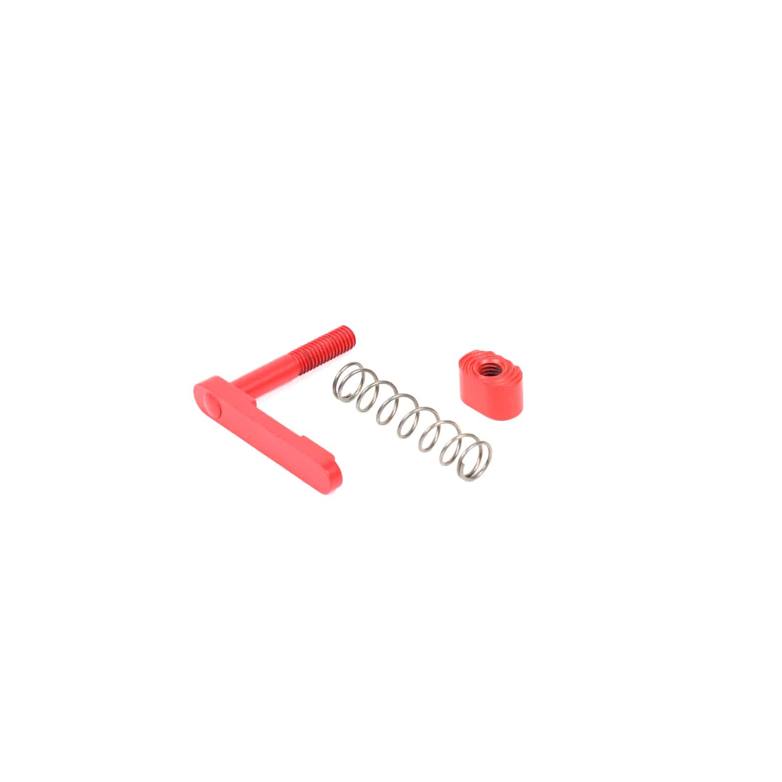 Unknown AT3 Tactical AR-15 Magazine Catch and Button Assembly - Red (Color: Red)