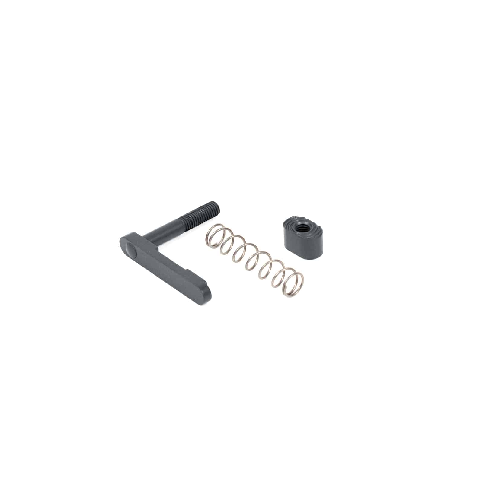 Unknown AT3 Tactical AR-15 Magazine Catch and Button Assembly - Tungsten (Color: Tungsten)
