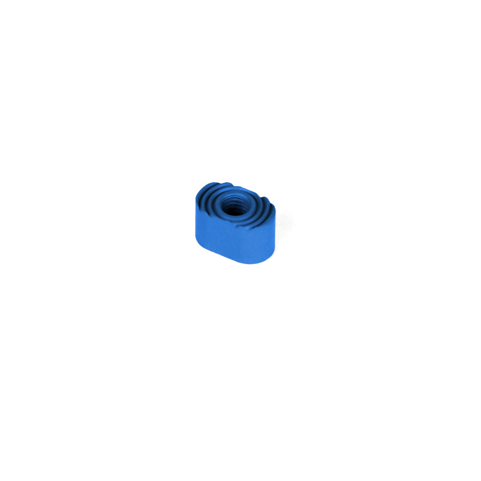 Unknown AT3(TM) Mil-Spec AR-15 Magazine Catch Button - 9 Colors Available - Blue (Color: Blue)