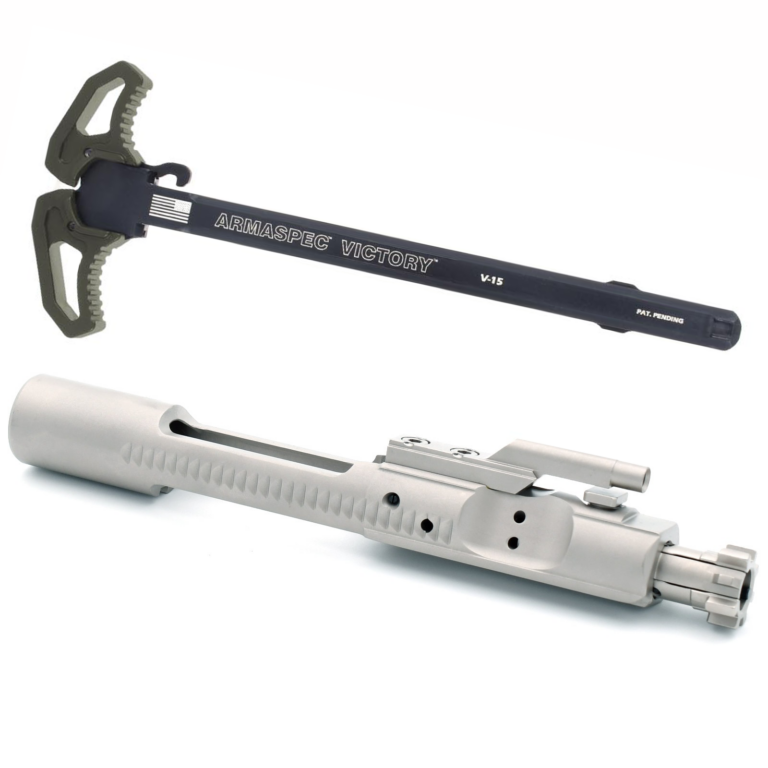 AT3™ Nickel Boron 5.56 Bolt Carrier Group with Armaspec Victory Ambi Charging Handle