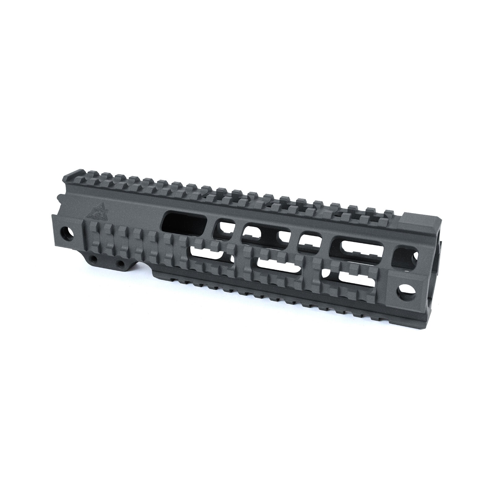 Unknown AT3(TM) Pro Quad Rail Free Float AR-15 Handguard - 7, 9, 12, & 15 Inch - Picatinny - Tungsten, 9 Inch (Color: Tungsten, Length: 9 Inch)