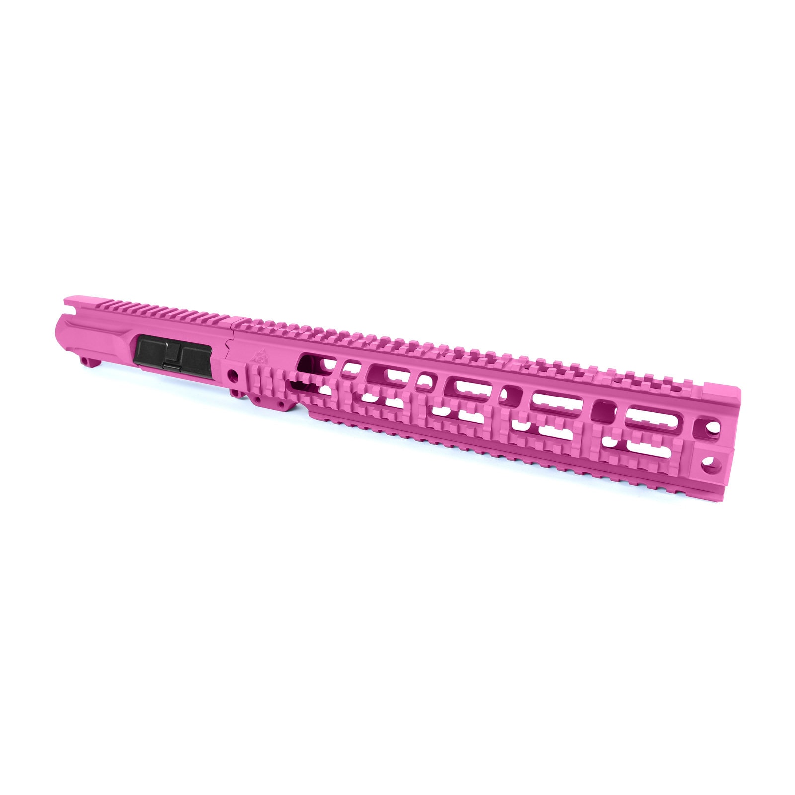 Unknown AT3(TM) AR-15 Upper Receiver and Pro Quad Rail Handguard Combo - Pink, 12.5 inch (Color: Pink, Length: 12.5 inch)