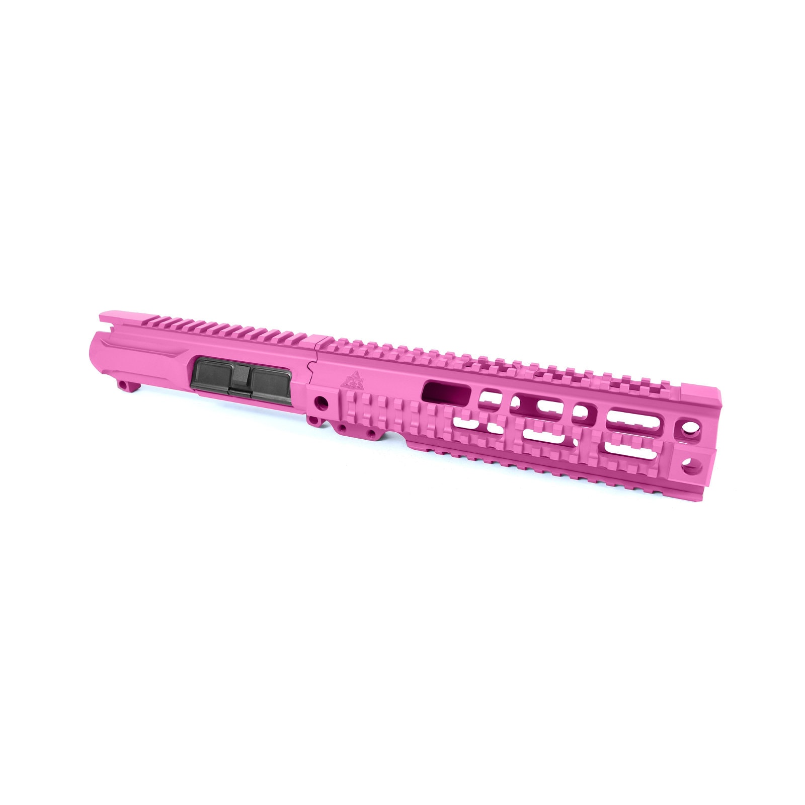 Unknown AT3(TM) AR-15 Upper Receiver and Pro Quad Rail Handguard Combo - Pink, 9 Inch (Color: Pink, Length: 9 Inch)