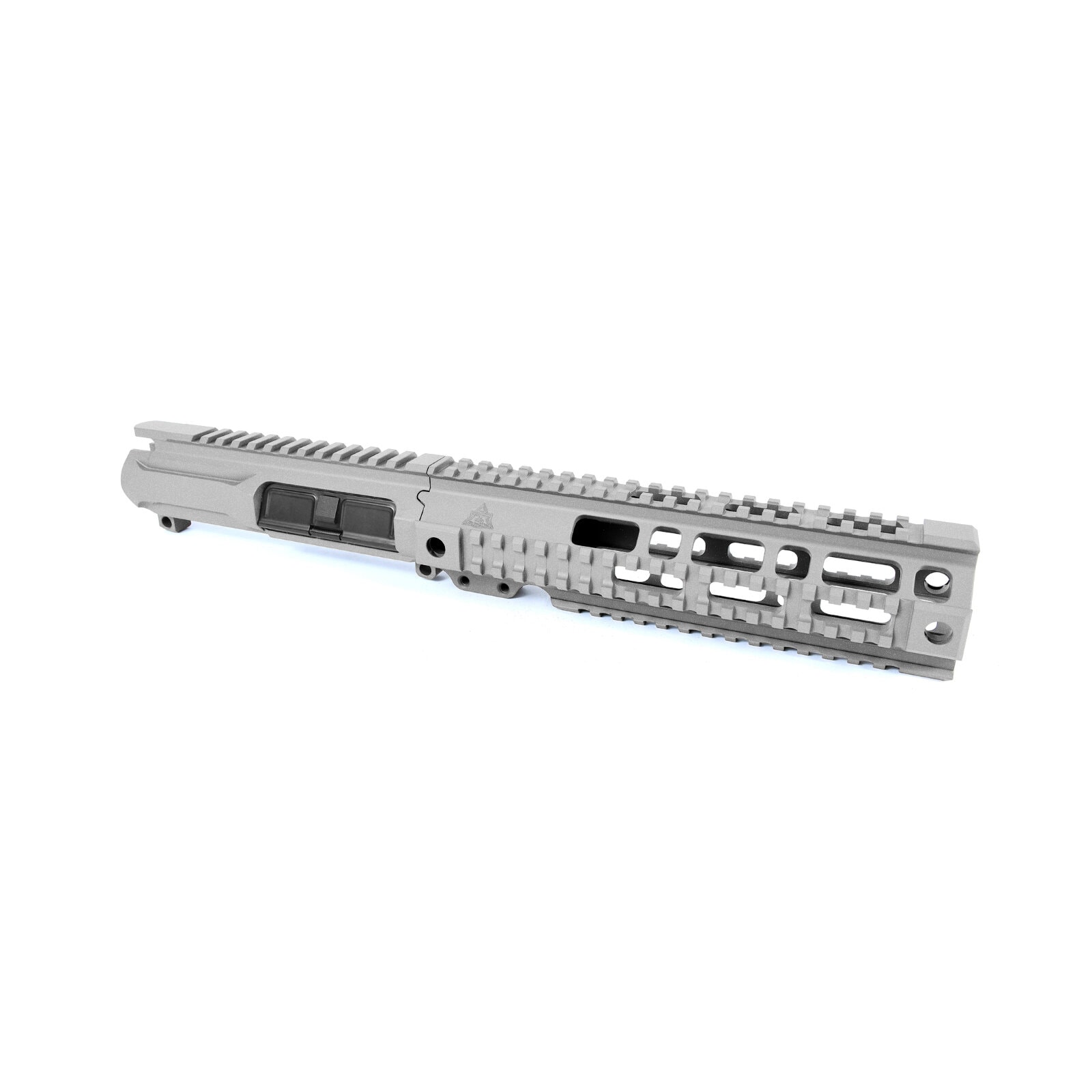 Unknown AT3(TM) AR-15 Upper Receiver and Pro Quad Rail Handguard Combo - Titanium, 9 Inch (Color: Titanium, Length: 9 Inch)