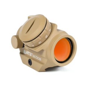 AT3 Tactical RD-50 Red Dot Sight with Crisp 2 MOA Red Dot Reticle - Flat Dark Earth
