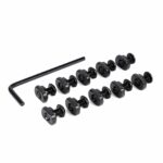 Pack of 10 T-Nuts and Screws with Allen Wrench