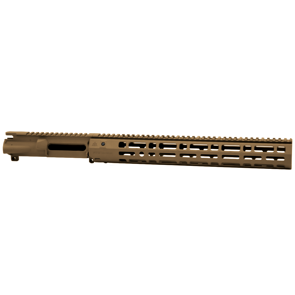 Unknown AT3(TM) Forged Upper Receiver and SPEAR XL Suppressor Ready Handguard Combo - Burnt Bronze, 15 Inch (Color: Burnt Bronze, Length: 15 Inch)
