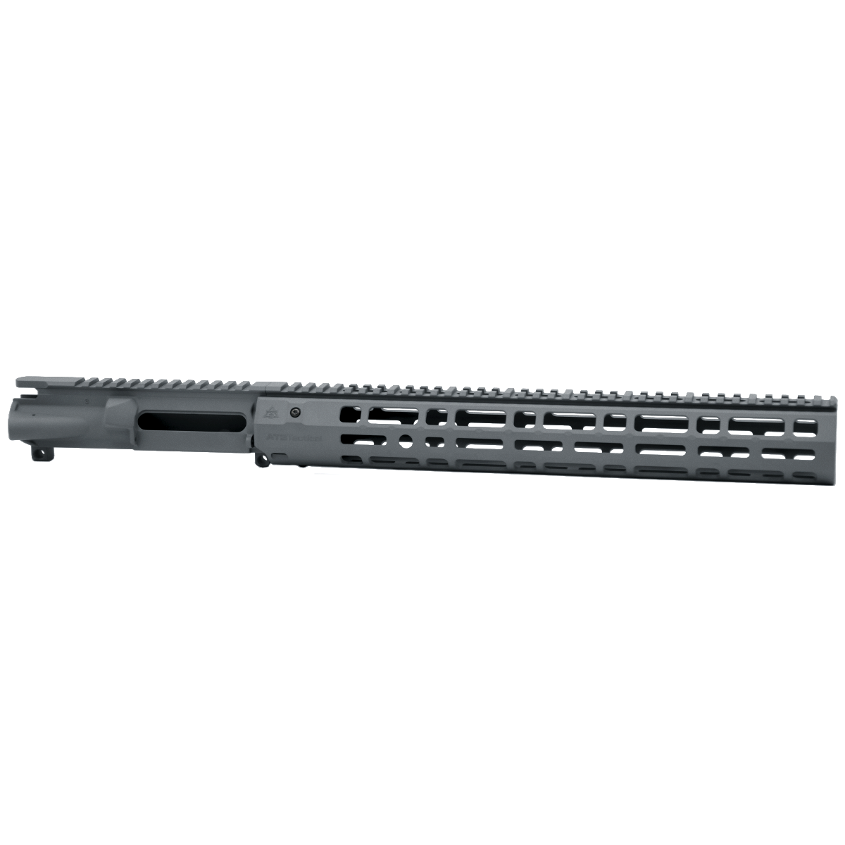 Unknown AT3(TM) Forged Upper Receiver and SPEAR XL Suppressor Ready Handguard Combo - Tungsten, 15 Inch (Color: Tungsten, Length: 15 Inch)