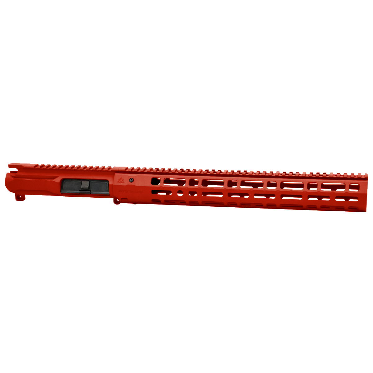 Unknown AT3(TM) Slick Side Upper Receiver and SPEAR XL Suppressor Ready Handguard Combo - Red, 15 Inch (Color: Red, Length: 15 Inch)
