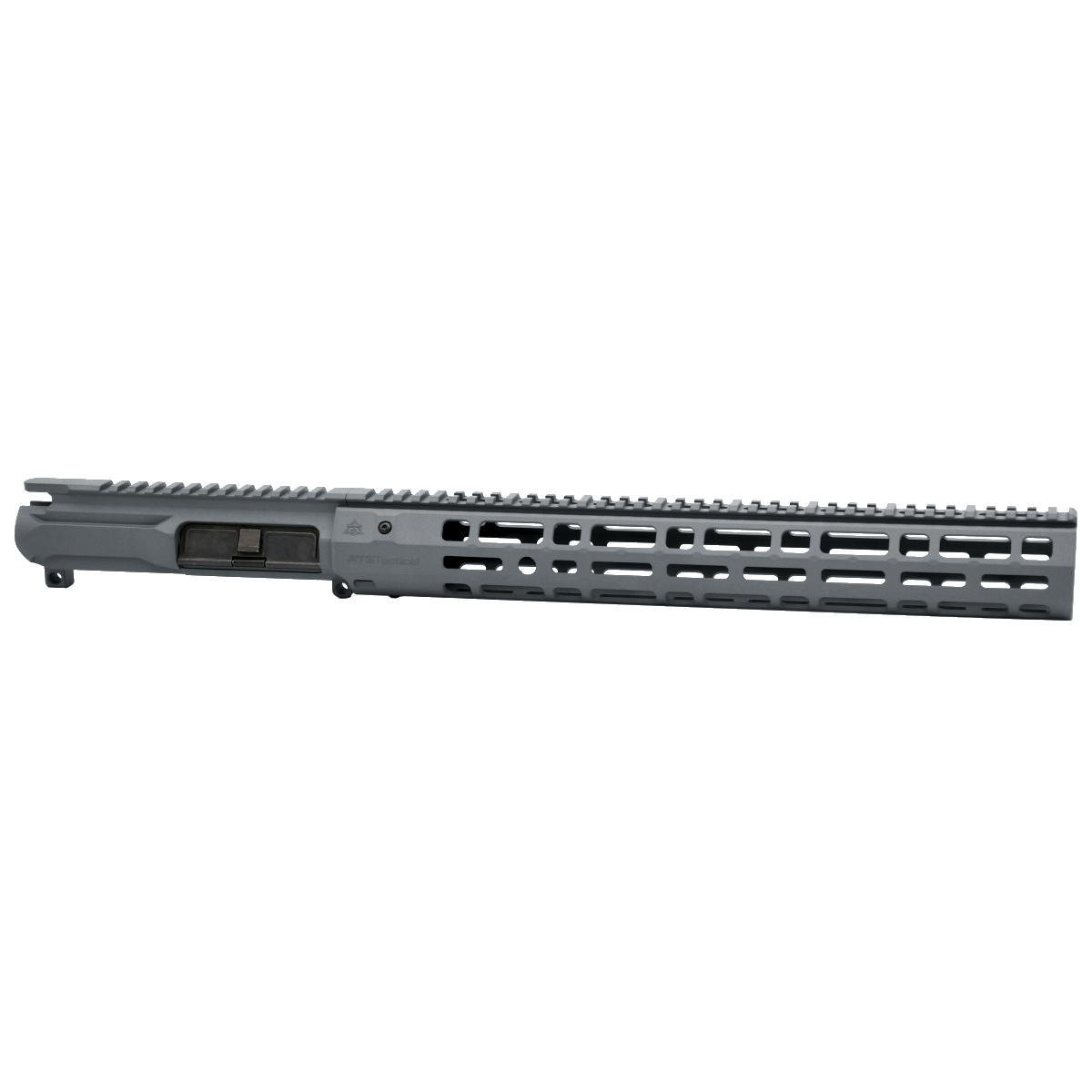 Unknown AT3(TM) Slick Side Upper Receiver and SPEAR XL Suppressor Ready Handguard Combo - Tungsten, 15 Inch (Color: Tungsten, Length: 15 Inch)