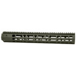 AT3 Tactical SPEAR XL Suppressor Ready M-LOK Handguard - OD Green - 15 Inch