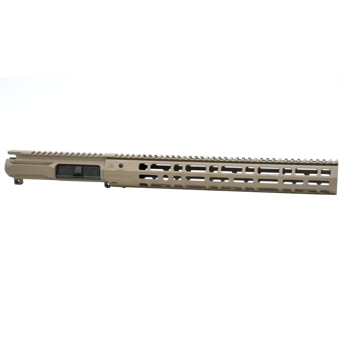 Unknown AT3(TM) Slick Side Upper Receiver and SPEAR XL Suppressor Ready Handguard Combo - Flat Dark Earth, 15 Inch (Color: Flat Dark Earth, Length: 15 Inch)