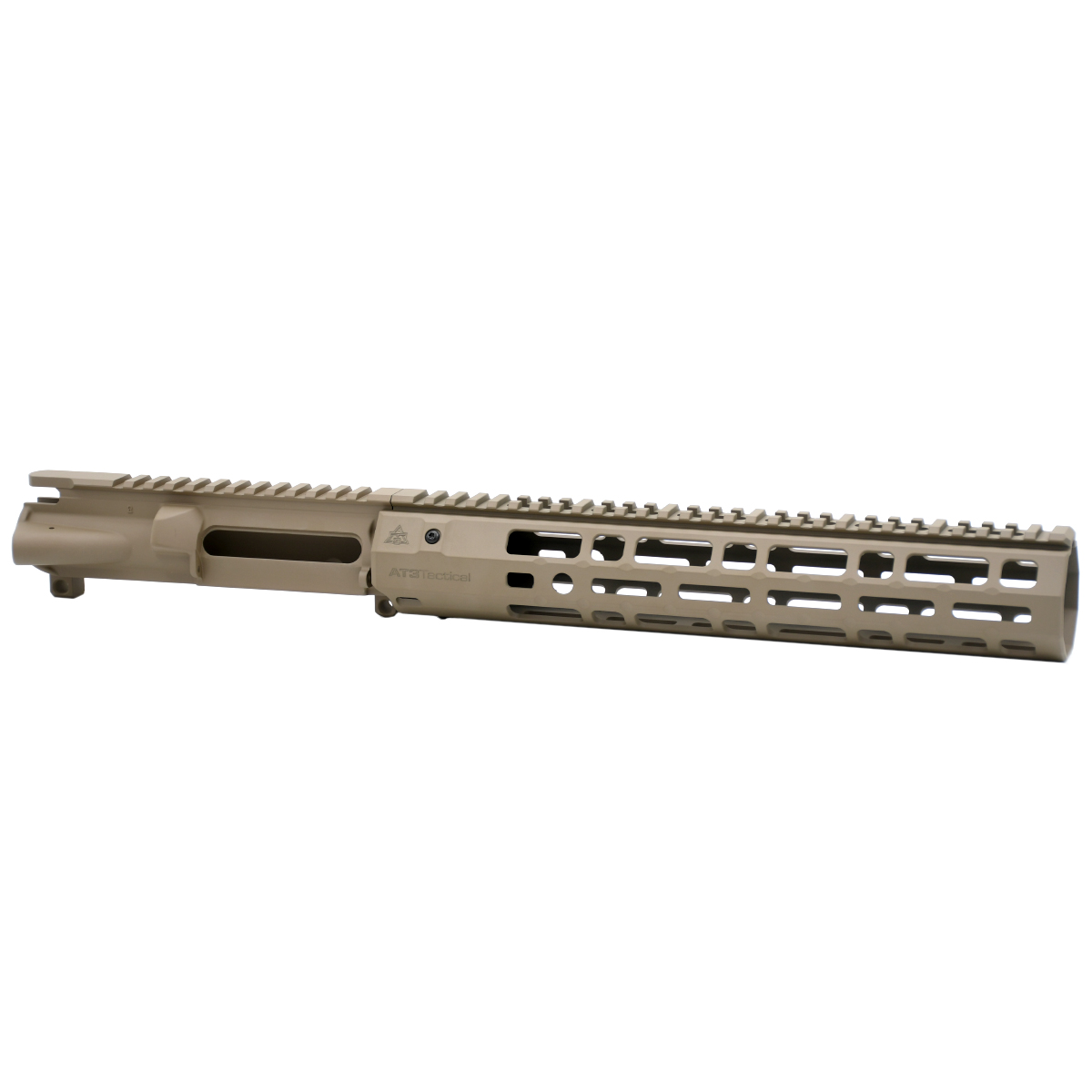 Unknown AT3(TM) Forged Upper Receiver and SPEAR XL Suppressor Ready Handguard Combo - Flat Dark Earth, 12 Inch (Color: Flat Dark Earth, Length: 12 Inch)