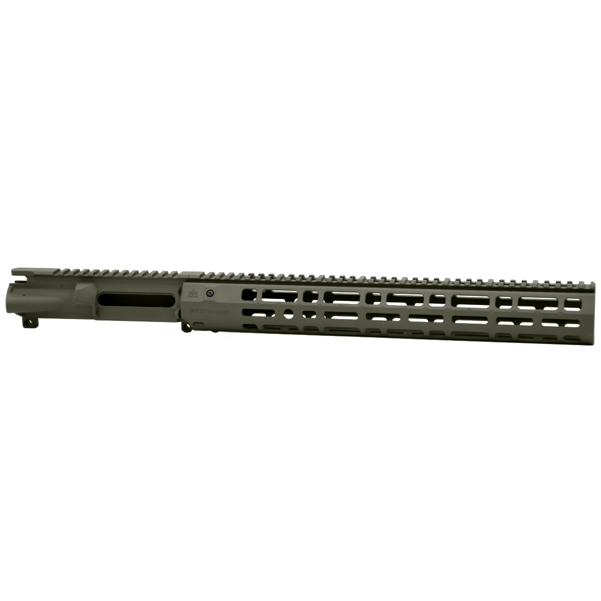 Unknown AT3(TM) Forged Upper Receiver and SPEAR XL Suppressor Ready Handguard Combo - OD Green, 15 Inch (Color: OD Green, Length: 15 Inch)