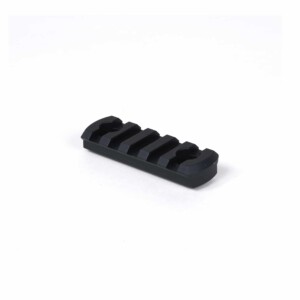 AT3™ M-LOK Rail Section - 5 or 7 Slots - Made in USA - 5 Slots - Black