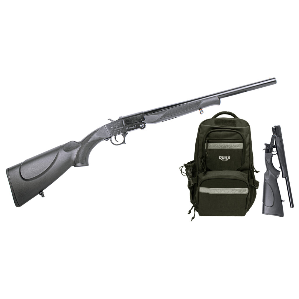American Tactical Nomad SGS 18″ 12 Gauge Single Shot Shotgun - 3 ...
