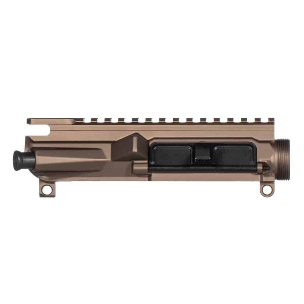 Unknown Aero Precision M4E1 Threaded Assembled Upper Receiver for AR-15 - Anodized Kodiak Brown (Color: Anodized Kodiak Brown)