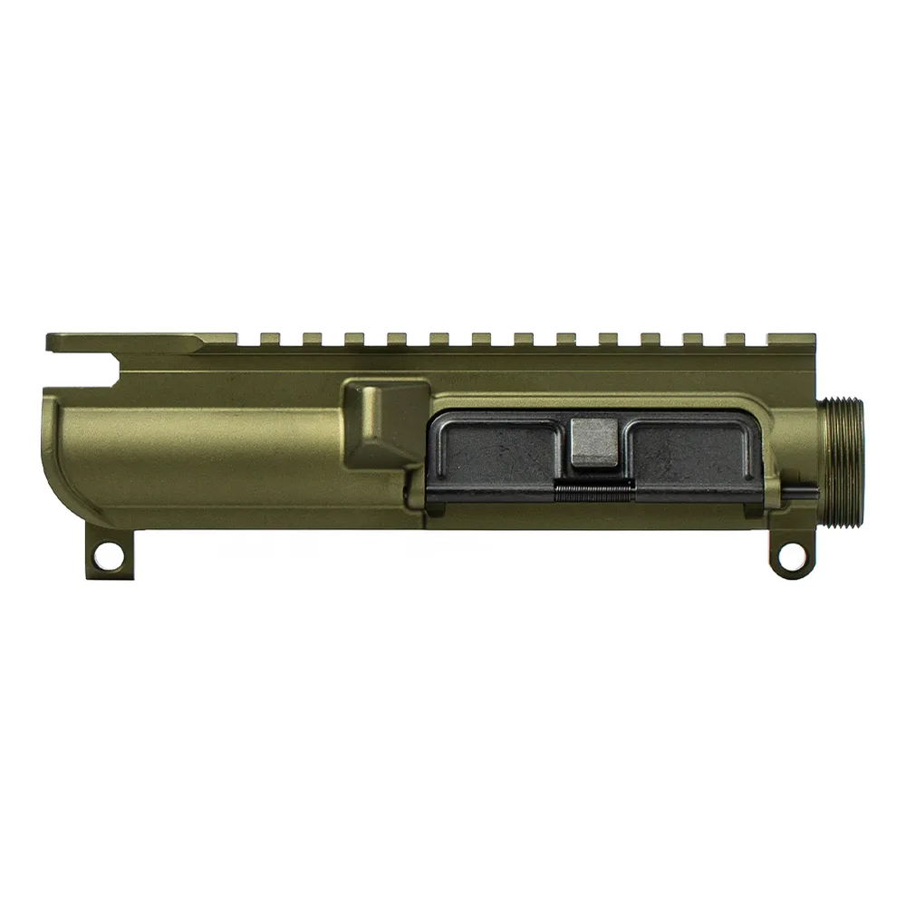 Unknown Aero Precision Assembled Slick Side AR-15 Upper Receiver - No Forward Assist - Anodized OD Green (Color: Anodized OD Green)