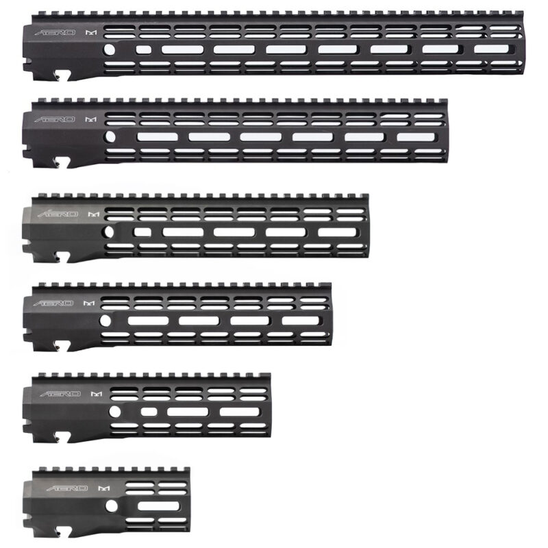 Aero Precision ATLAS R-ONE free Float Handguard - M-LOK - Full Top Rail - 6 Lengths ...