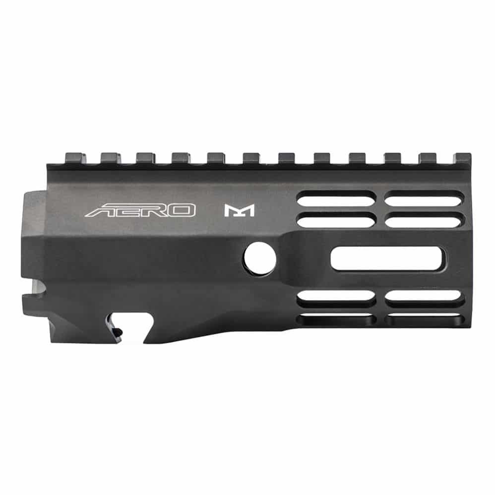 Unknown Aero Precision ATLAS R-ONE free Float Handguard - M-LOK - Full Top Rail - 6 Lengths Available - Black, 4.8 inch (Color: Black, Length: 4.8 inch)