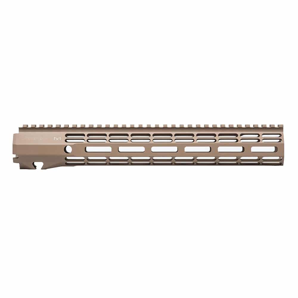 Unknown Aero Precision ATLAS R-ONE free Float Handguard - M-LOK - Full Top Rail - 6 Lengths Available - Flat Dark Earth, 12.7 inch (Color: Flat Dark Earth, Length: 12.7 inch)